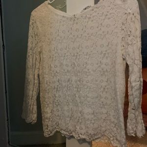 White long sleeve dress shirt from H&M
